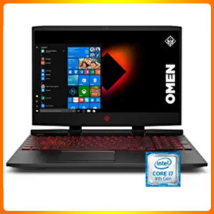 Omen by HP 2019 15-Inch Gaming Laptop, Intel i7-9750H Processor, NVIDIA GTX 166P