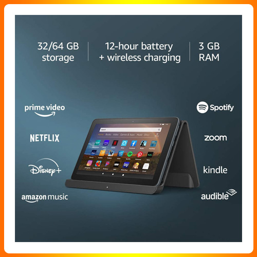 All-new Fire HD 8 plus tablet