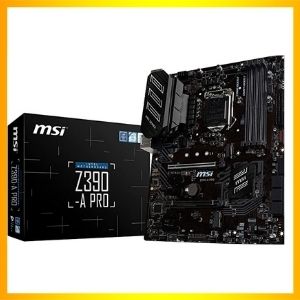 MSI Z390-A PRO LGA1151 (Intel 8th and 9th Gen) Gaming Motherboard