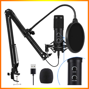 Bonke Upgraded USB Condenser Microphone